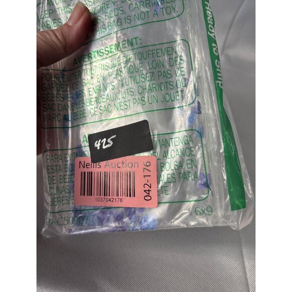 Nintendo Switch Console Protective Case With Blue & Purple Floral Design - Picture 4 of 4